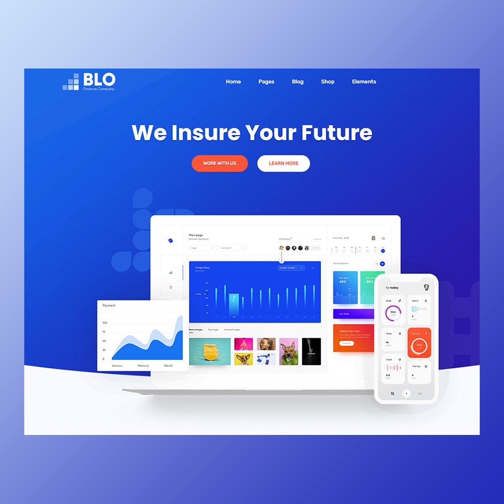 Woodmart | Website template for eCommerce